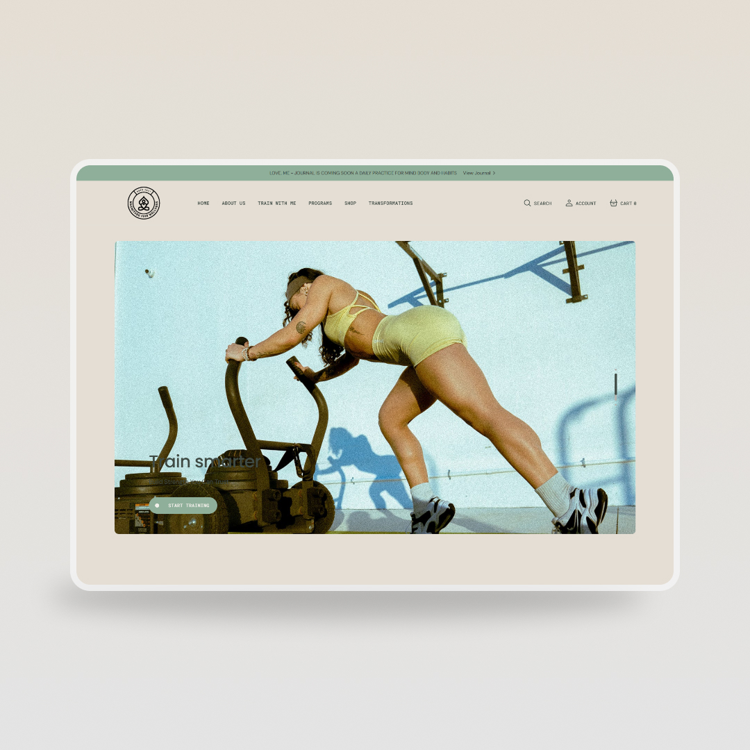 Magnitude5 website shown in a tablet mockup